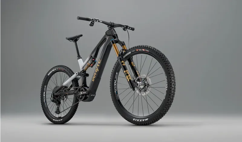 Whyte ELyte Evo Stag Works 2026 Electric MTB - Stealth Black/Silver-1