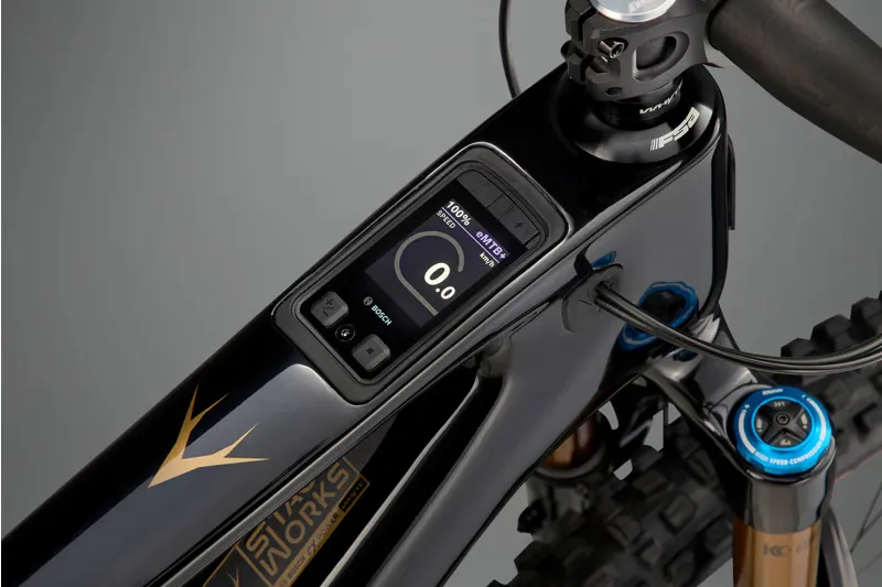 Whyte ELyte Evo Stag Works 2026 Electric MTB - Stealth Black/Silver-5