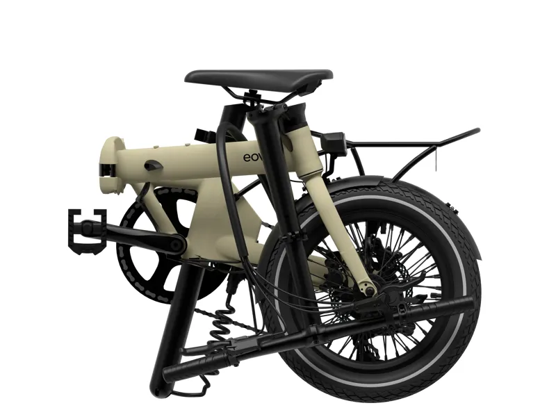 Eovolt Morning Origins 16w Folding Electric Bike - Desert Sand-1