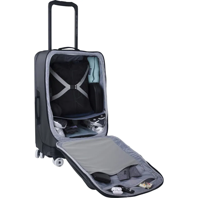 Evoc 4-Wheel Trolley - 100 Litre - Carbon Grey/Black-5