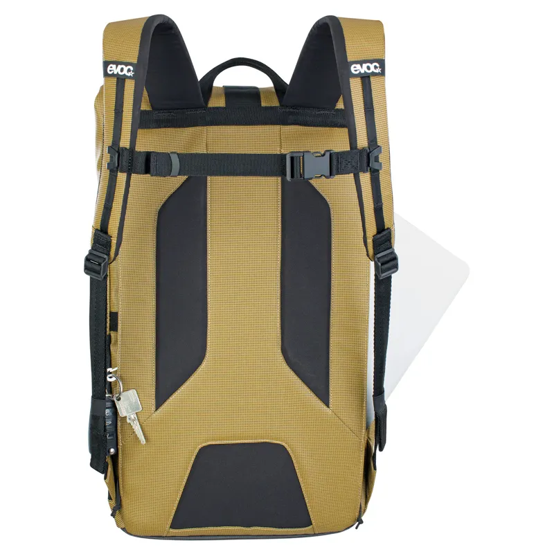 Evoc Duffle 26 Litre Backpack - Curry/Black-3