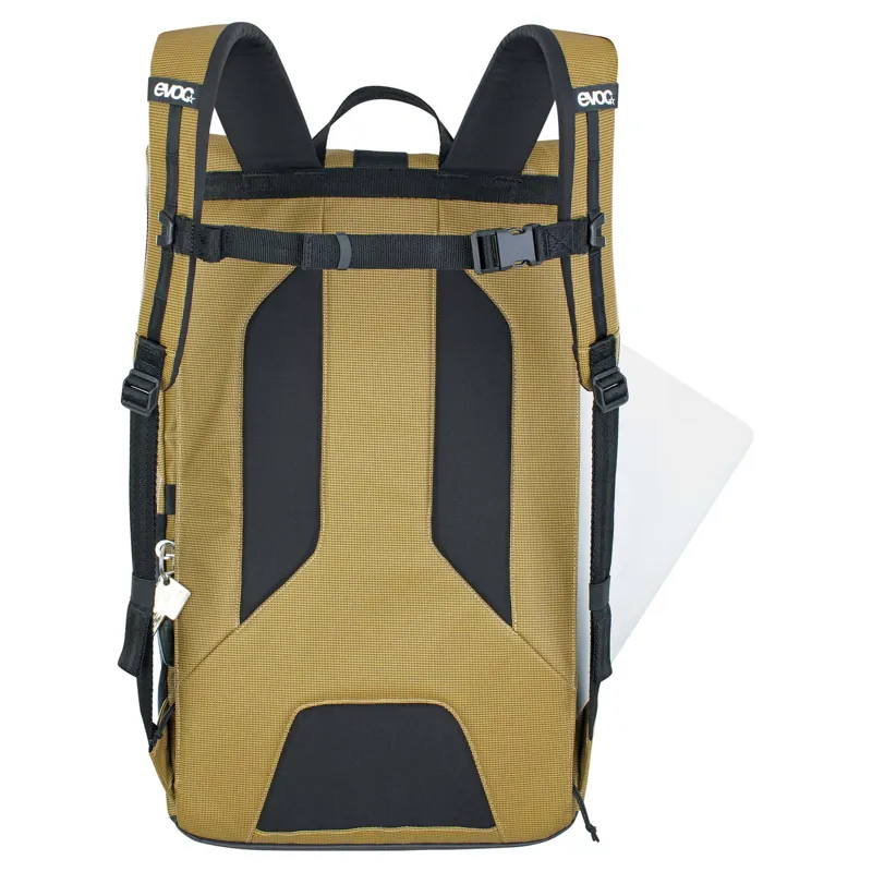 Evoc Duffle 16 Litre Backpack - Curry/Black-3