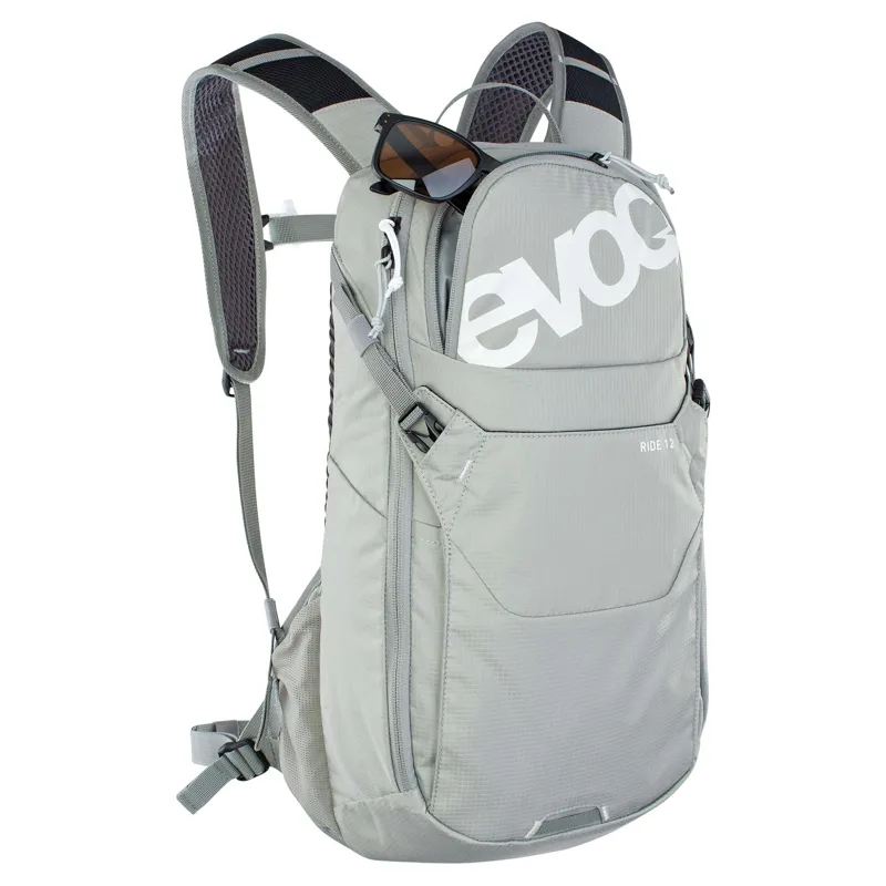 Evoc Ride Performance Backpack 12 + 2 Litre Bladder - Stone-2