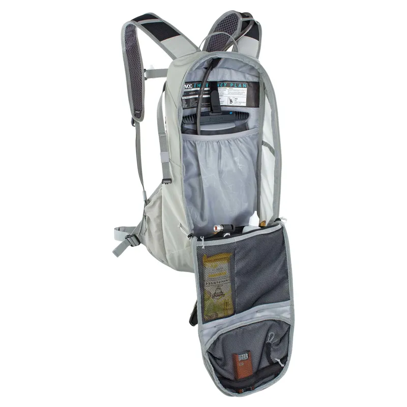 Evoc Ride Performance Backpack 12 + 2 Litre Bladder - Stone-5