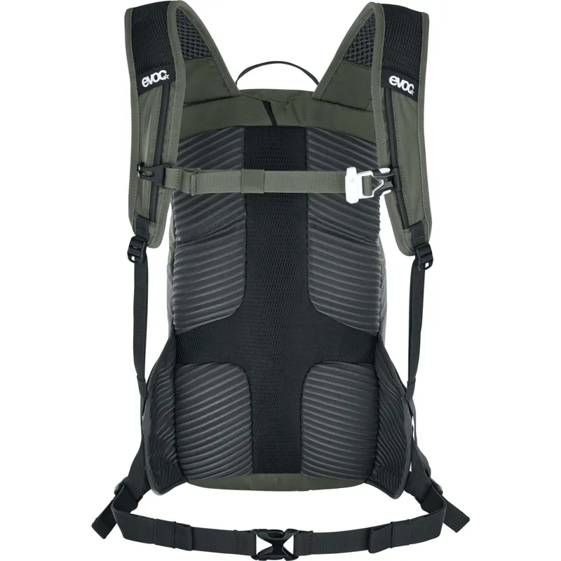 Evoc Ride Performance Backpack 12 Litre -Dark Olive/Black-1