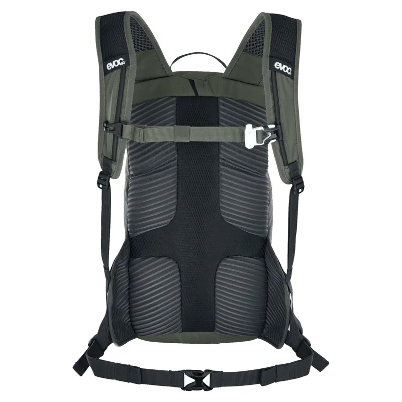 Evoc Ride Performance Backpack 12 + 2 Litre Bladder - Olive/Black-1