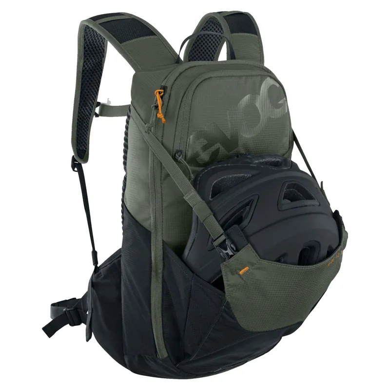 Evoc Ride Performance Backpack 12 + 2 Litre Bladder - Olive/Black-4