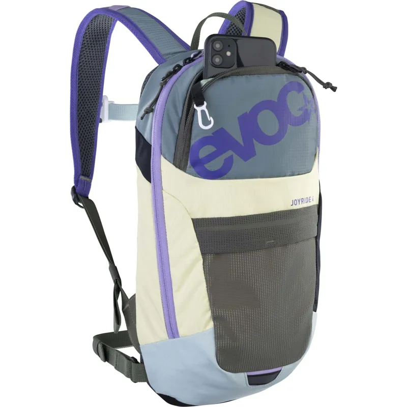 Evoc Joyride 4 Litre Kids Backpack - Steel/Lemonade/Mint-2