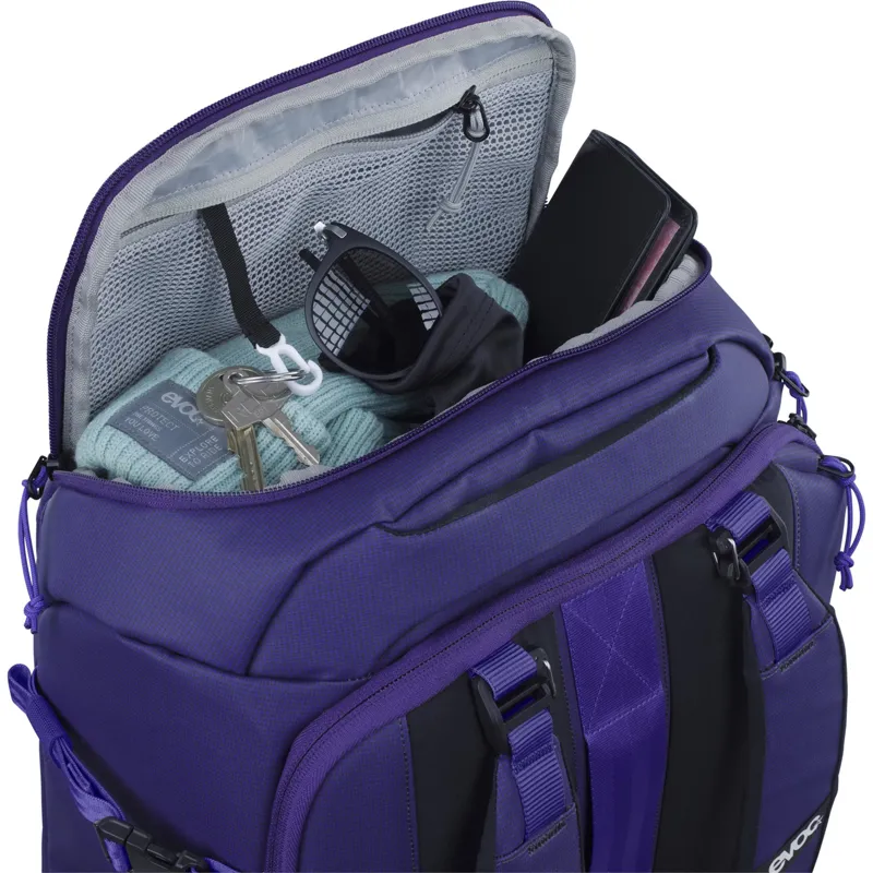 Evoc Athlete 30 Litre Backpack - Violet/Black-9