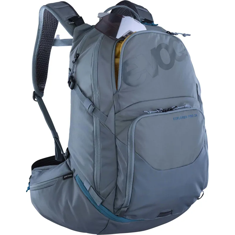 Evoc Explorer Pro Performance Backpack - 26L - Steel-3