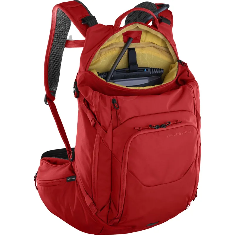 Evoc Explorer Pro Performance Backpack - 26L - True Red-6