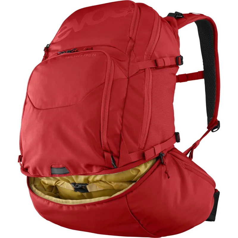 Evoc Explorer Pro Performance Backpack - 26L - True Red-9