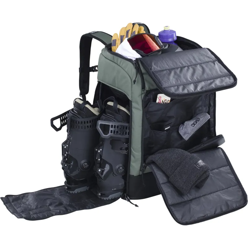 Evoc Gear 60 Litre Backpack - Dark Olive-5