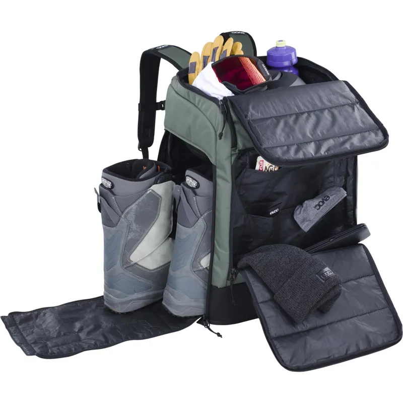 Evoc Gear 60 Litre Backpack - Dark Olive-6