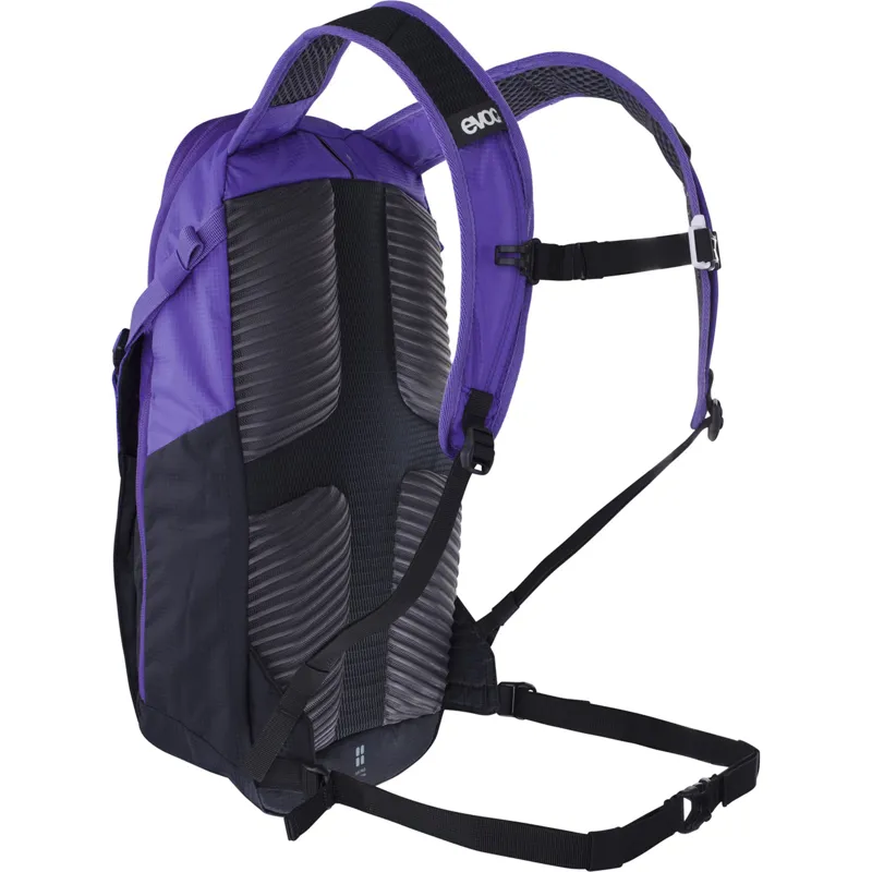 Evoc Ride Performance 8 Litre Backpack + 2 Litre Bladder - Violet/Black-2