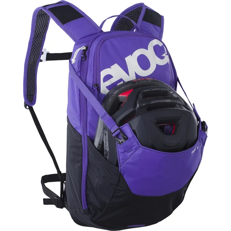 Evoc Ride Performance 8 Litre Backpack + 2 Litre Bladder - Violet/Black-4