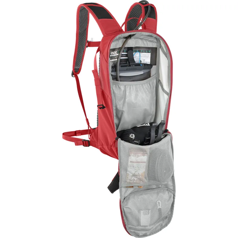 Evoc Ride 8 Litre Backpack With 2 Litre Hydration Bladder - True Red-3