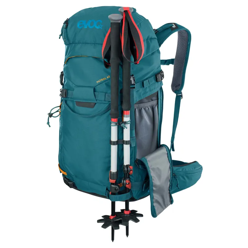 Evoc Patrol 40 Litre Backpack - Petrol-9