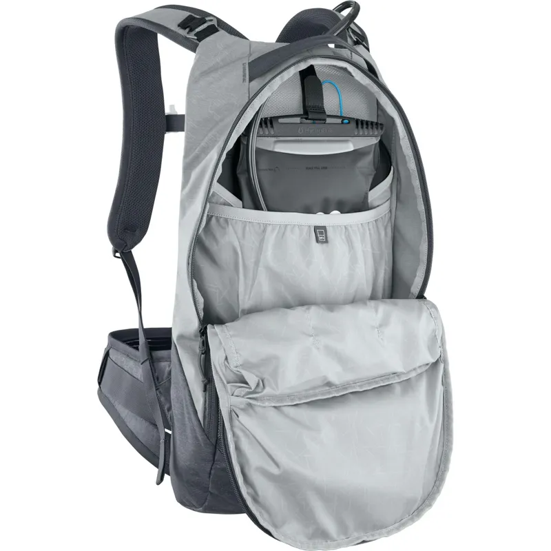Evoc Trail Pro Protector 10 Litre Backpack - Stone/Carbon Grey-4