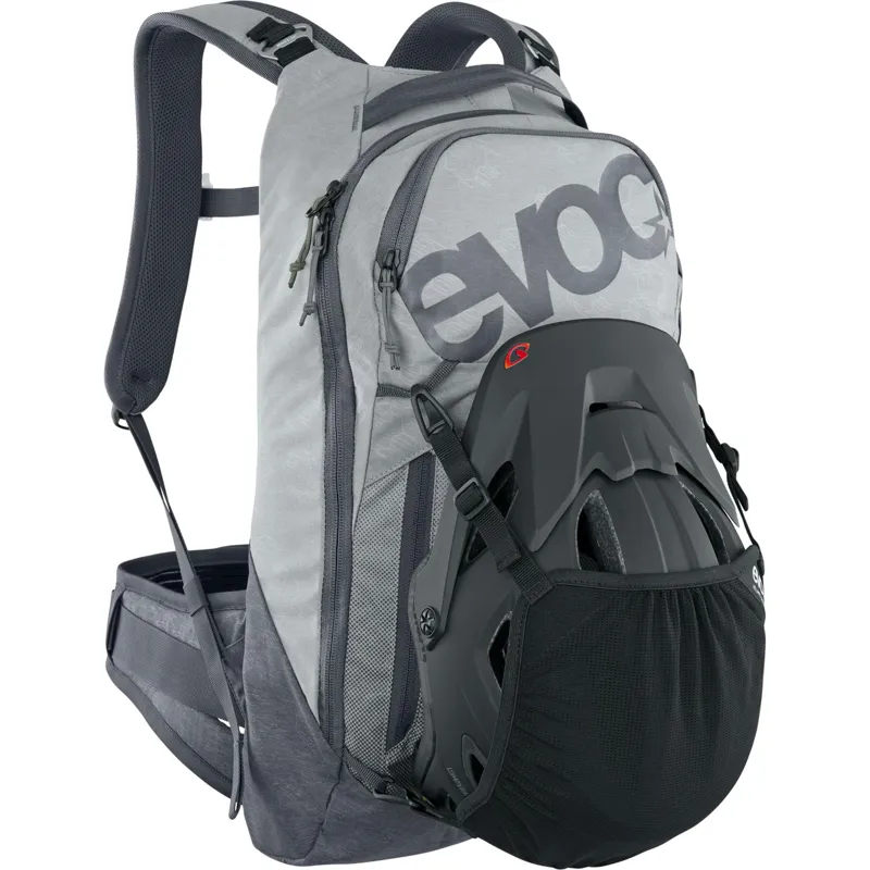 Evoc Trail Pro Protector 10 Litre Backpack - Stone/Carbon Grey-6