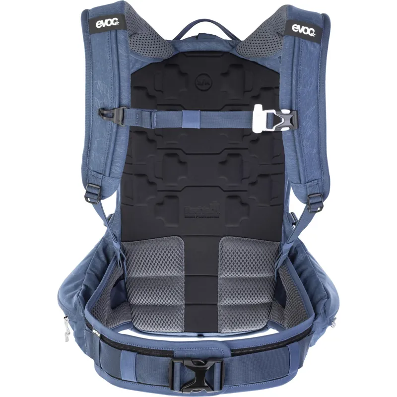 Evoc Trail Pro Protector 16 Litres Backpack - Denim-1