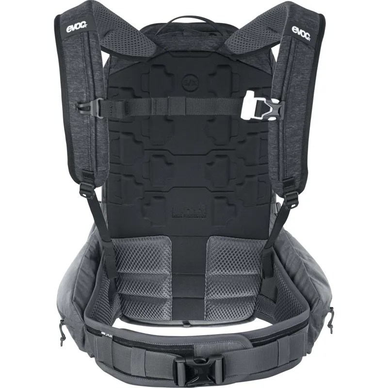 Evoc Trail Pro Protector 16 Litres Backpack - Stone/Carbon Grey-1