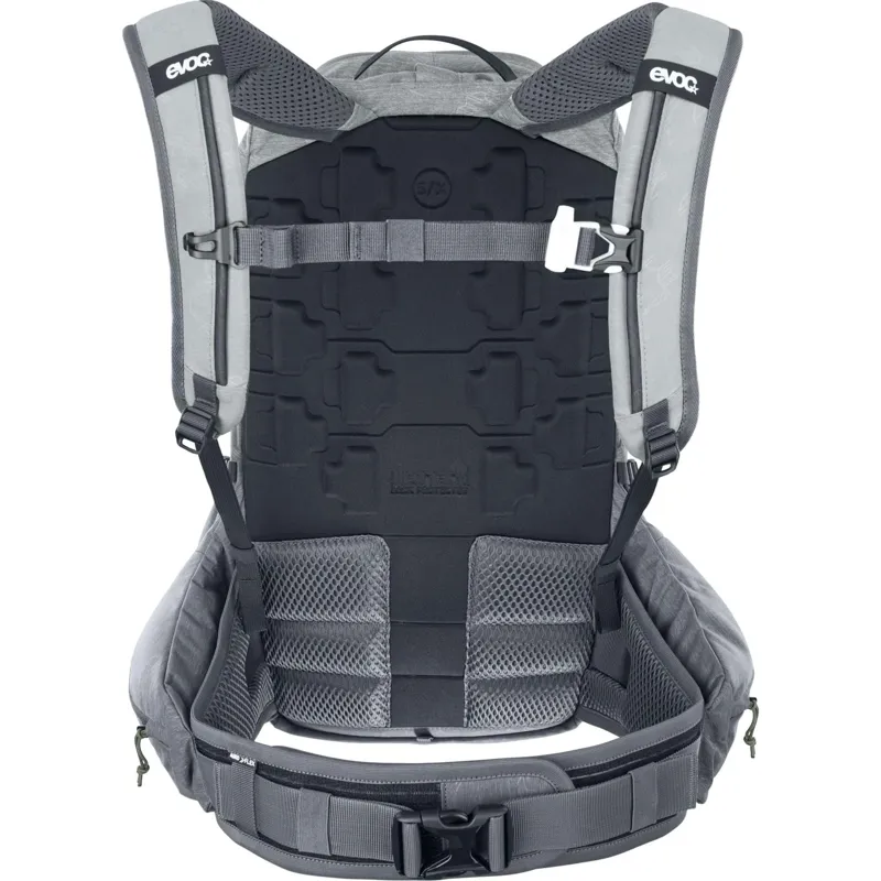 Evoc Trail Pro Protector 26 Litre Backpack - Stone/Carbon Grey-1