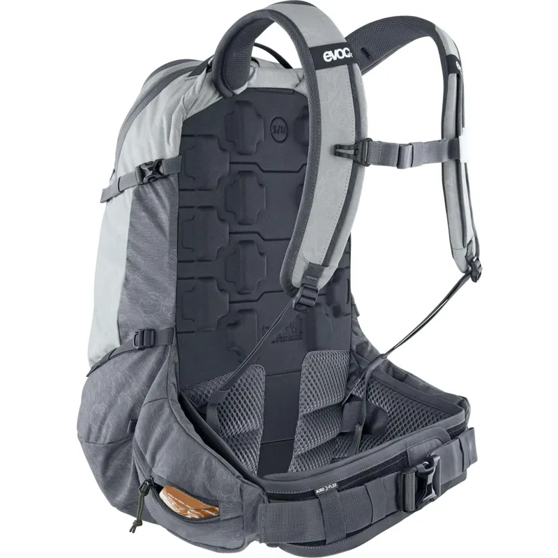Evoc Trail Pro Protector 26 Litre Backpack - Stone/Carbon Grey-8