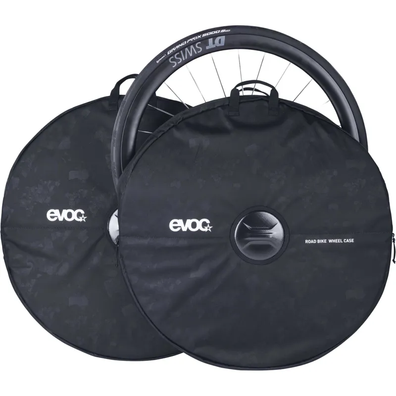 Evoc Road Bike Wheel Case Set - Black-1