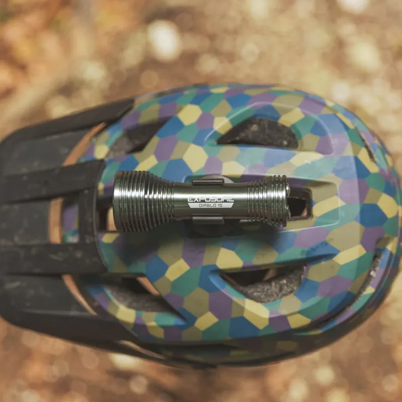 Exposure Diablo 15 200 Lumen USB Helmet Light - Silver-3