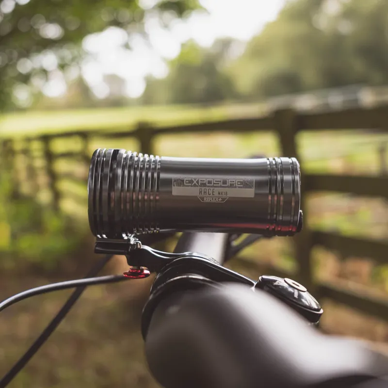 Exposure Race Mk18 2800 Lumens Front Light - Metal Black-2