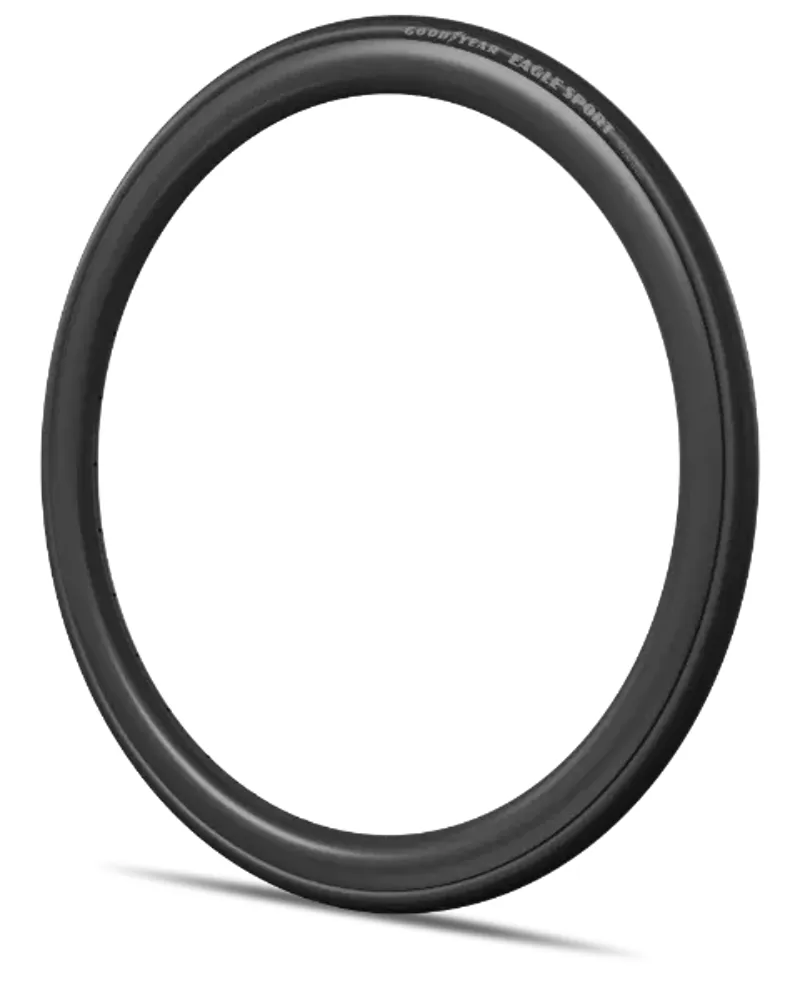 Goodyear Eagle Sport 700x25c Folding Road Tyre - Black-1