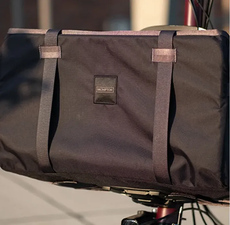 Brompton Electric Basket Bag - 22 Litre - Black-3
