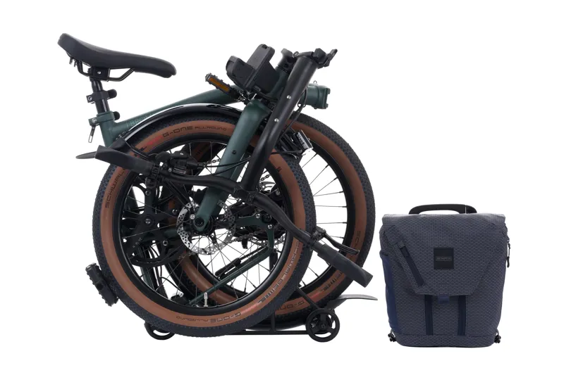 Brompton G Line Electric 4-Speed Folding Bike - Forest Green-4