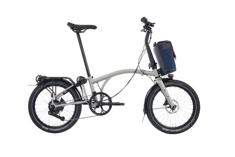 White brompton bike discount