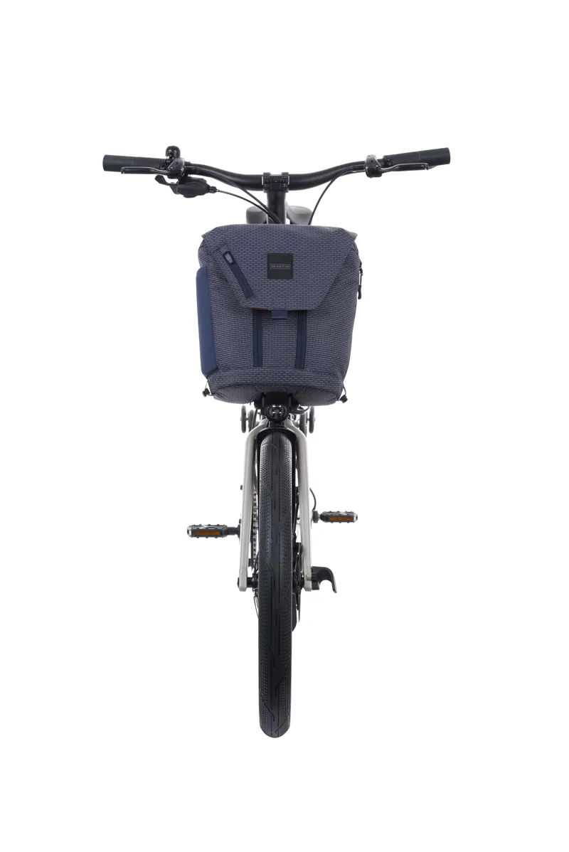 Brompton G Line Electric 4-Speed Folding Bike - Traildust White-3