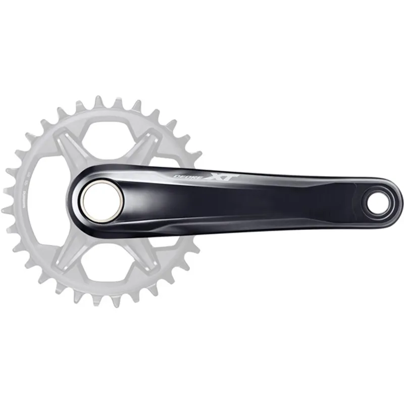 Shimano Deore XT M8120 12 Speed Single Chainset -55x165mm Without Ring