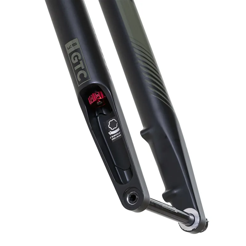 KS Suspension GTC Gravel 700c Suspension Fork - 40mm - Black-1