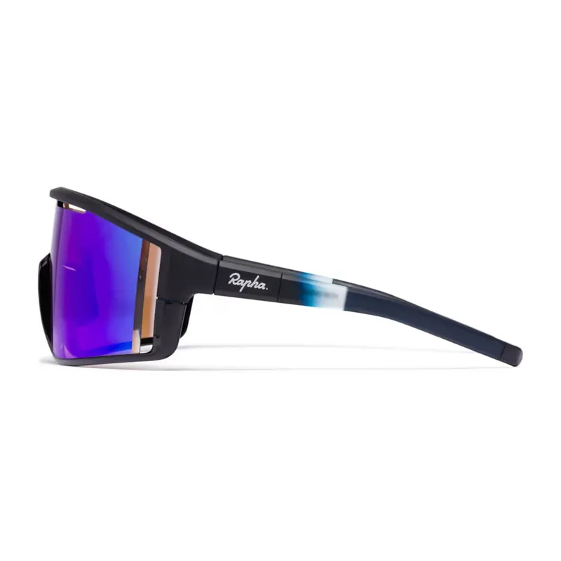 Rapha Sestri Glasses - Dark Navy/Purple Green Lens-2