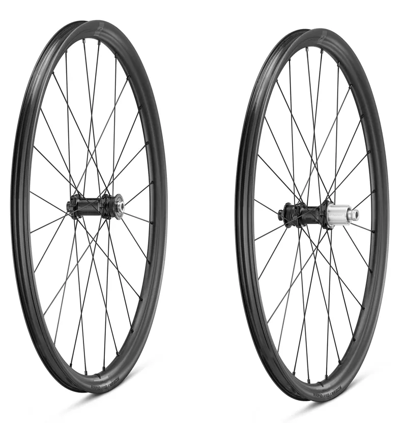 Fulcrum Rapid Red Carbon Tubeless Ready Disc Brake Gravel Wheelset