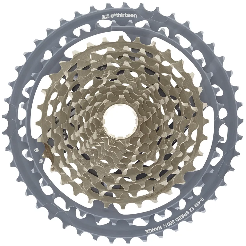 E-Thirteen Helix Race 12 Speed Cassette - 9-45T - Grey