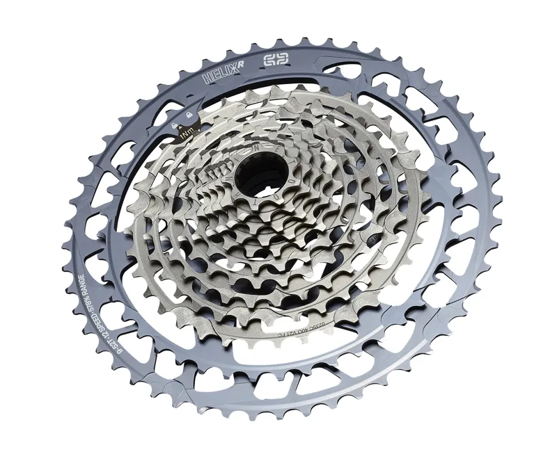 E-Thirteen Helix Race 12 Speed Cassette - 9-52T - Grey-1