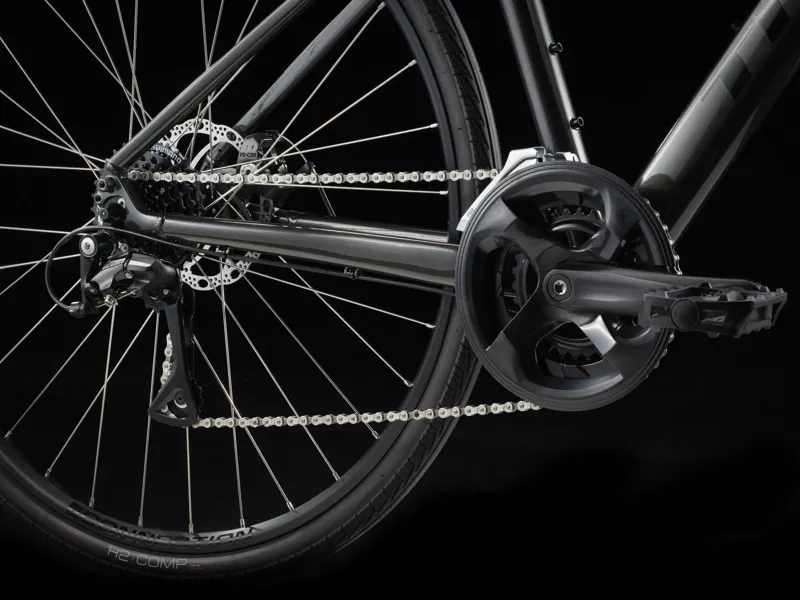 Trek FX 1 2025 Hybrid Bike - Dnister Black-6