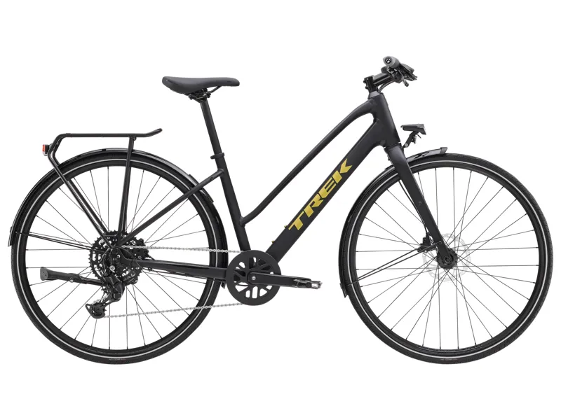 Trek FX 2 Equipped Stagger 2025 Hybrid Bike - Black