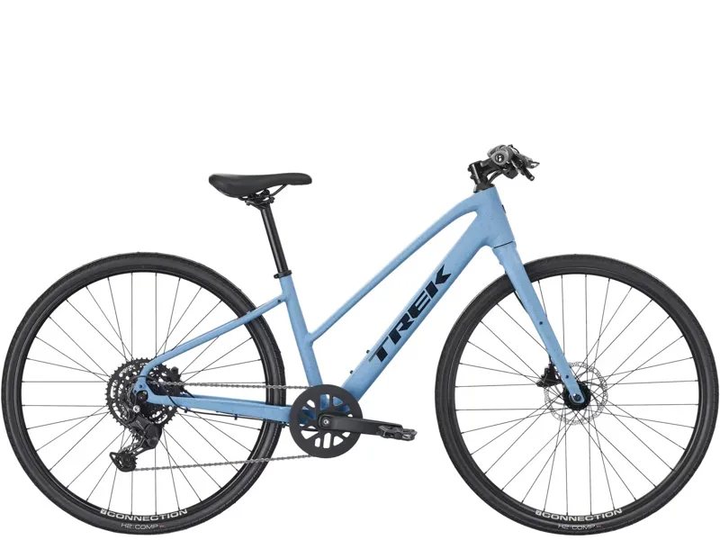 Trek FX 2 Midstep 2026 Hybrid Bike - Fjord Blue