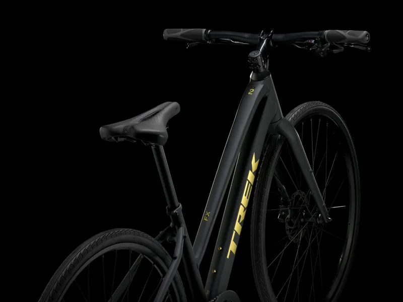 Trek FX 2 Stagger 2025 Hybrid Bike - Matt Black-2