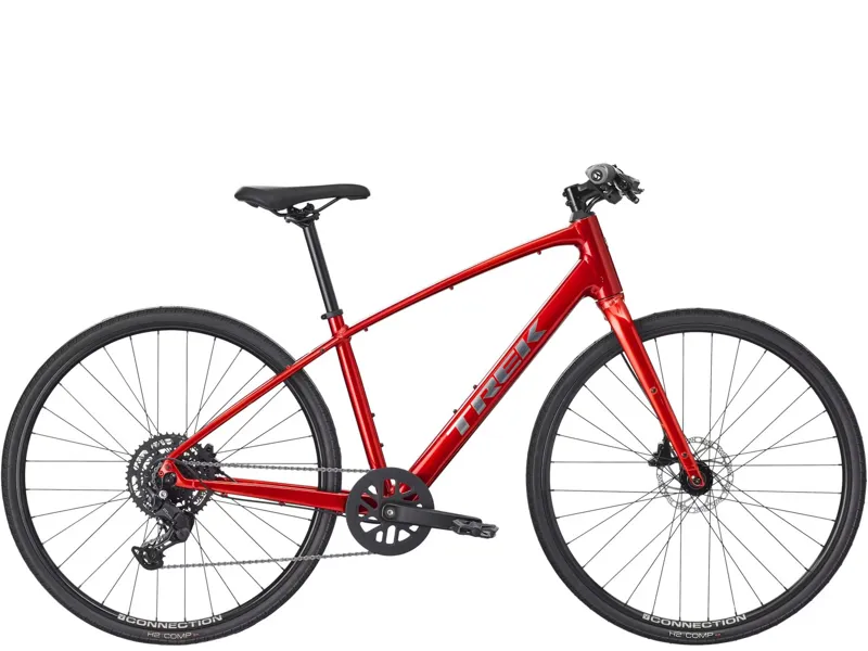 Trek FX 2 Stepover 2026 Hybrid Bike - Fury Red