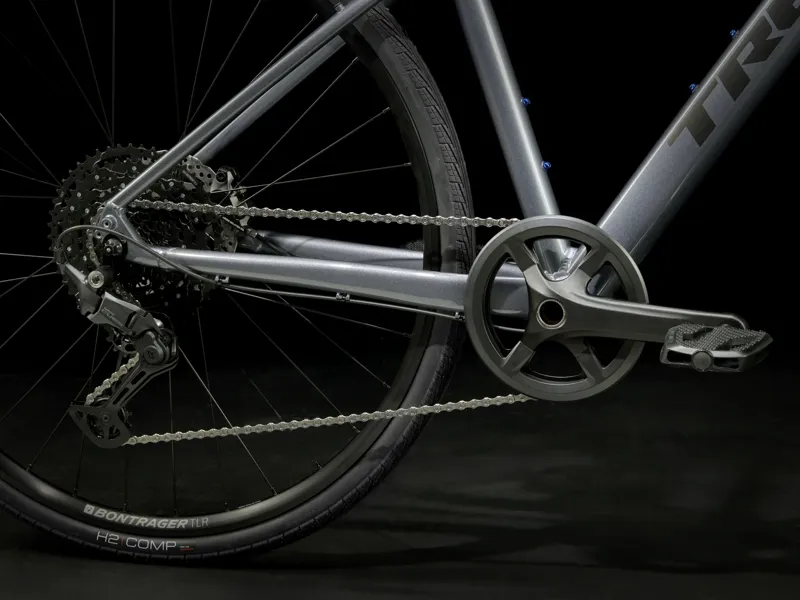 Trek FX 3 2025 Hybrid Bike - Galactic Grey-6