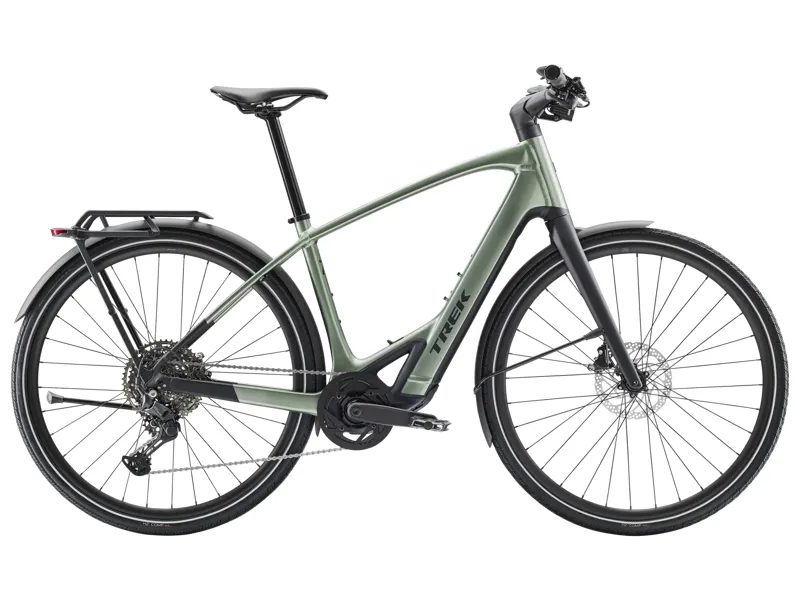 Trek FX+ 7 2026 Electric Hybrid Bike - Lichen Green