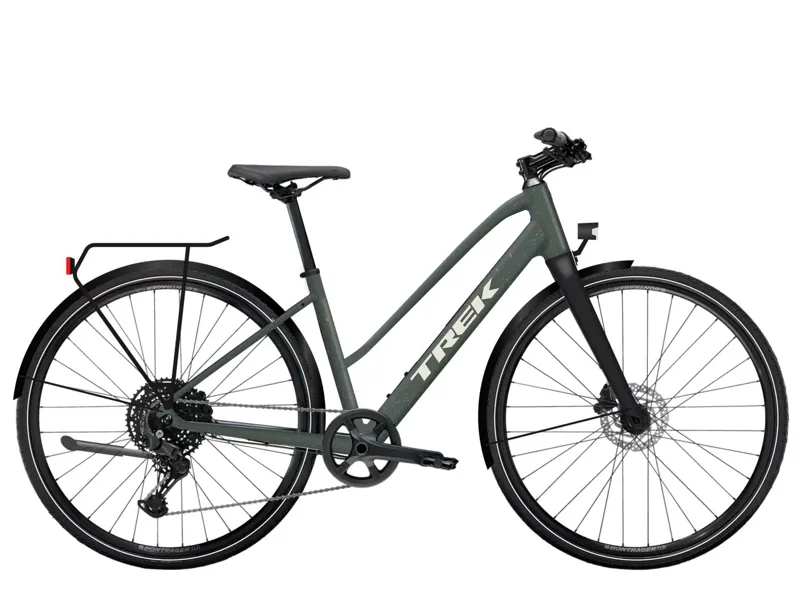 Trek FX Sport Equipped Midstep 2026 Hybrid Bike - Keswick Green